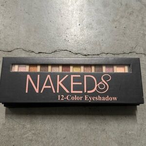 12-Color Eyeshadow Palette - Neutral Pink & Brown Mix